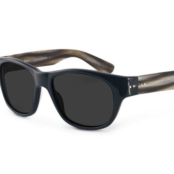 Sunglasses by Sama Eyewear Model Club-54 BLK-HORN - Picture 1 of 1